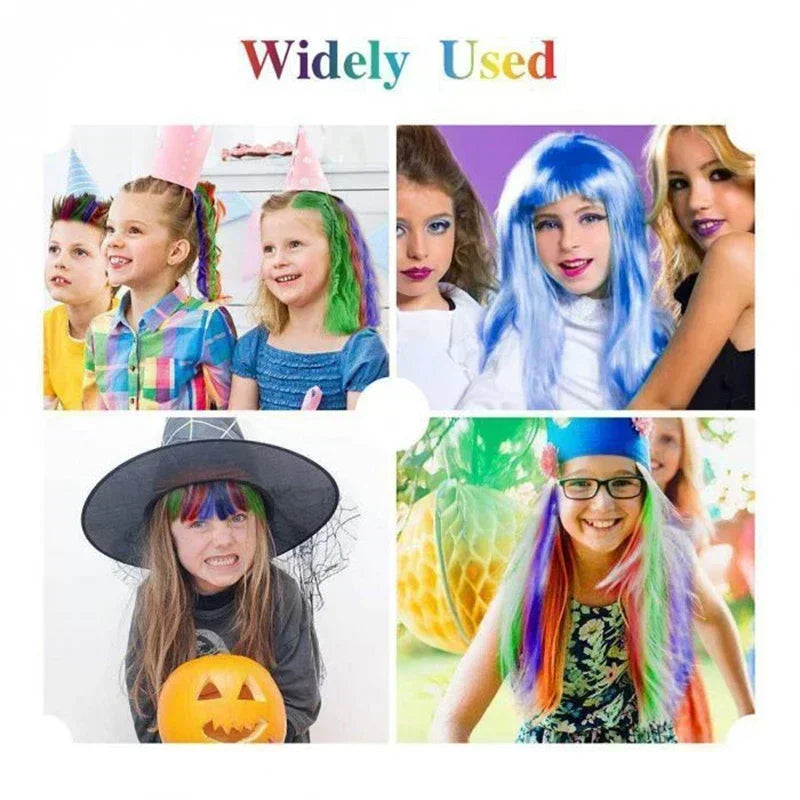 6/1pcs Hair Dye Comb Mascara Design Crayons
